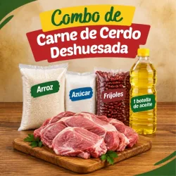 Combo Carne de Cerdo Deshuesada