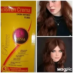 Tinte Bibracare R.665 caoba intenso