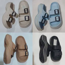 Chancletas altas de mujer