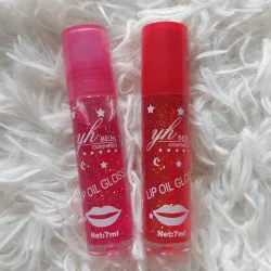 Lip Gloss con purpurina