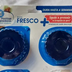 Pastillas limpiadoras para inodoro