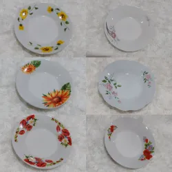 Platos Hondos de Cristal