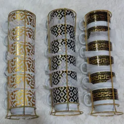 Set de 6 tazas para cafe