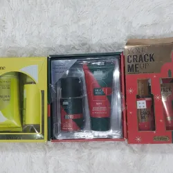 Set de perfume y crema
