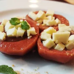 Casquito de guayaba con queso