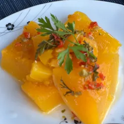 Vianda hervida con mojo