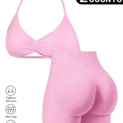 Conjunto top + licra corta