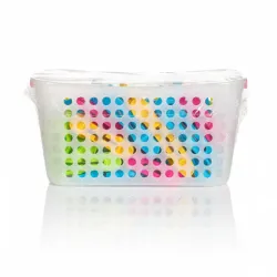 Cesta con palitos de tender