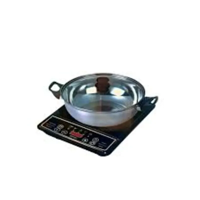 cocina de induccion con olla royal