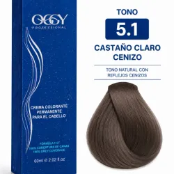 Crema colorante tono 5.1 oggy 60ml