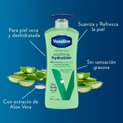 Crema corporal Vaseline aloe 400ml