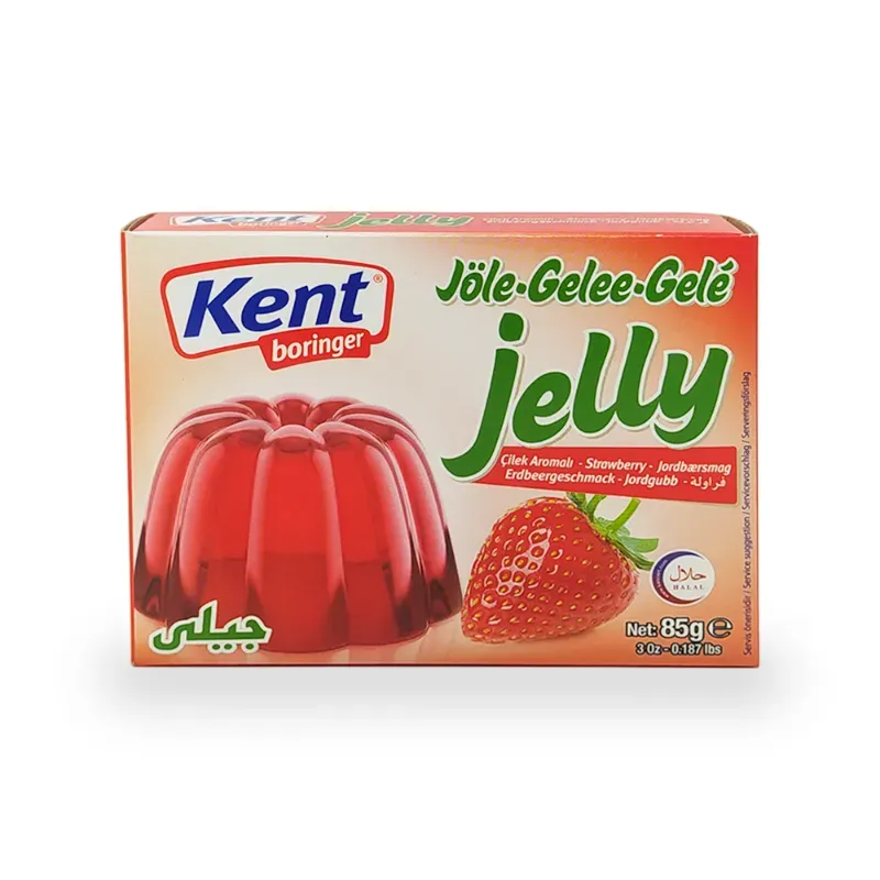 gelatina sabor fresa 85g kent