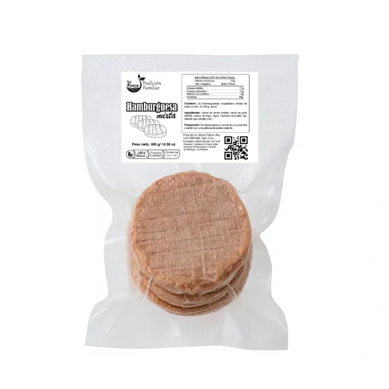 Hamburguesa mixta Anita 5/u