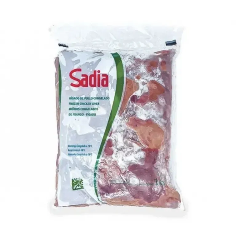 hígado de pollo 1kg sadia