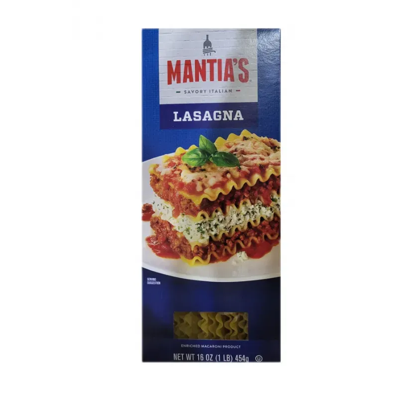 Lasaña Mantias 1L