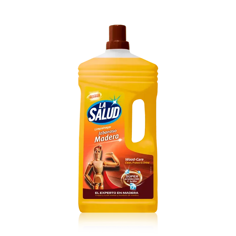 limpia hogar jabonoso madera 1L la salud