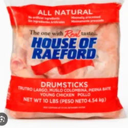 Paquete de pollo House 10lb