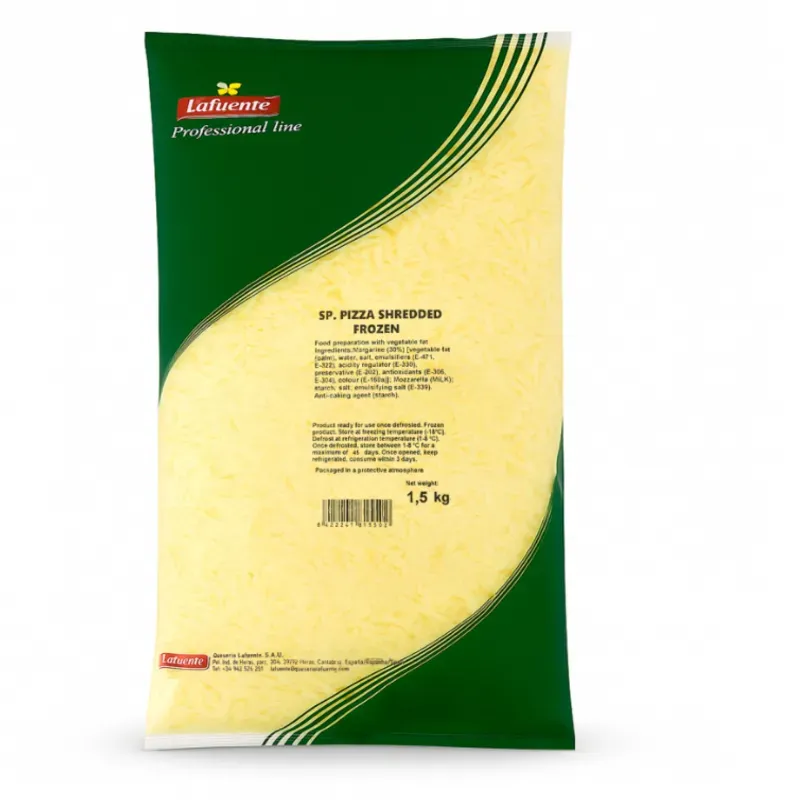 Paquete de queso rallado 