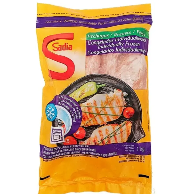 Pechuga de pollo sadia 1kg