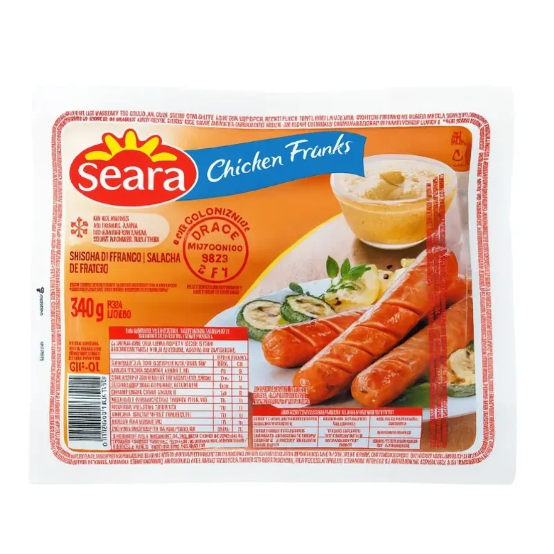 Salchichas de pollo seara 340g