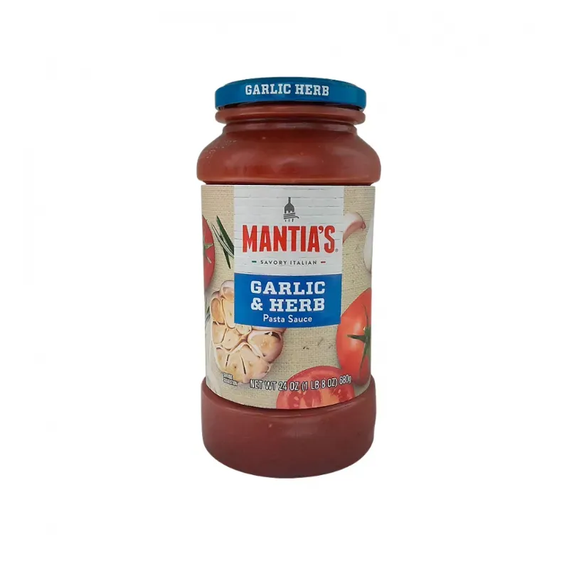 Salsa de tomate con pasta y ajo 680g