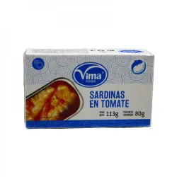 sardinas en tomate 80g vima
