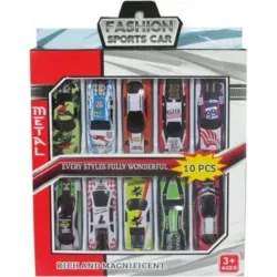 Set de 10 carritos 