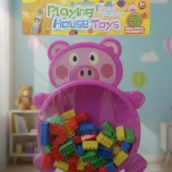 Set de juguetes lego con bandeja 