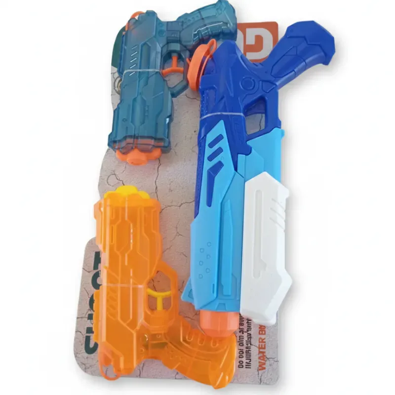 Set de pistolas de agua 3pcs