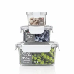 Set de pozuelos plásticos 3pcs