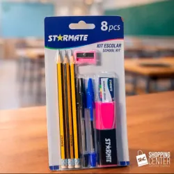 Set mixto escolar 8pcs