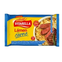 Sopa instantánea sabor carne 70g lamen