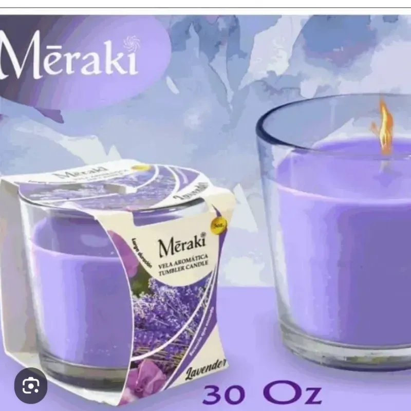 Velas Aromáticas Meraki