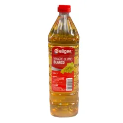 Vinagre de vino blanco eliges 1L