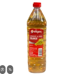 Vinagre de vino blanco eliges 1lt
