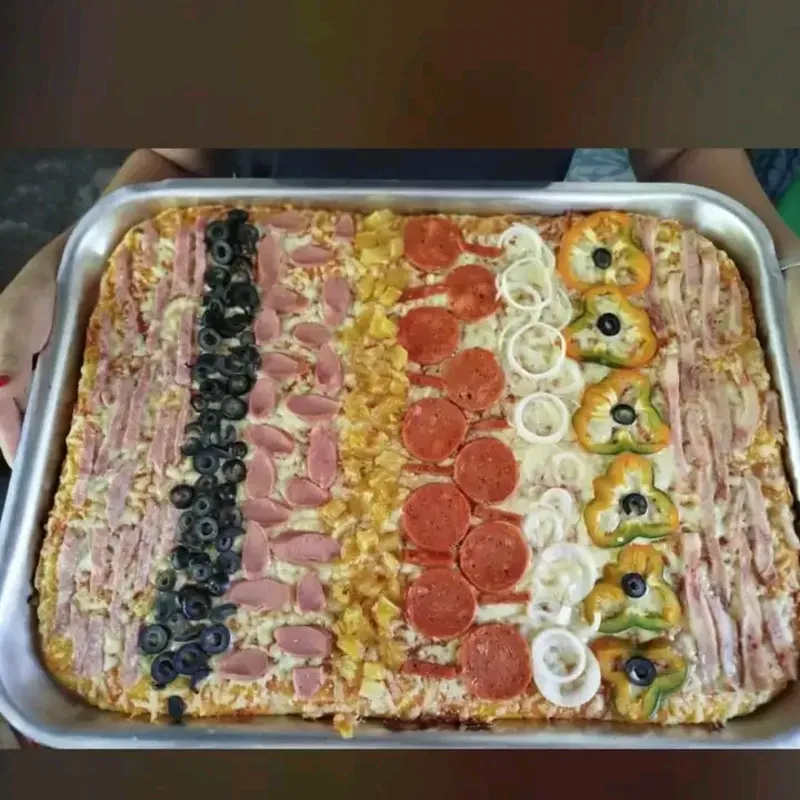 Pizza a domicilio 👆 Toque imagen 