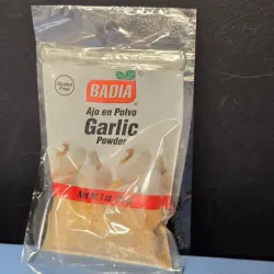 Ajo en polvo- badia 