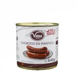 Chorizo en Manteca 640g