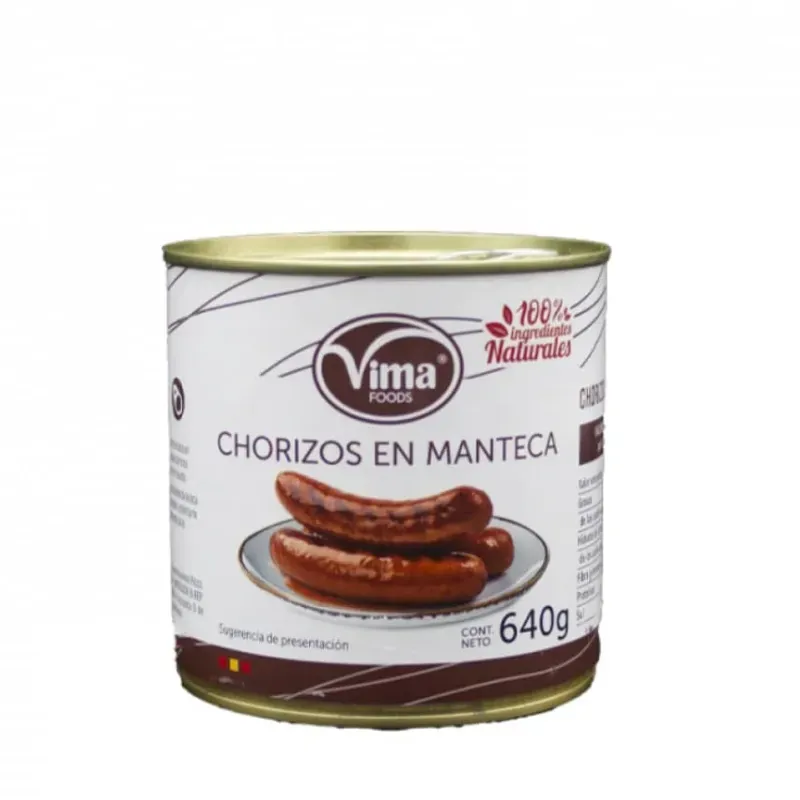 Chorizo en Manteca 640g