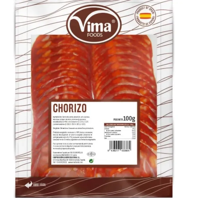 Chorizo Loncheado Vima 100g