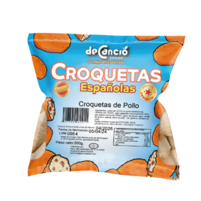 Croquetas de pollo 500gr