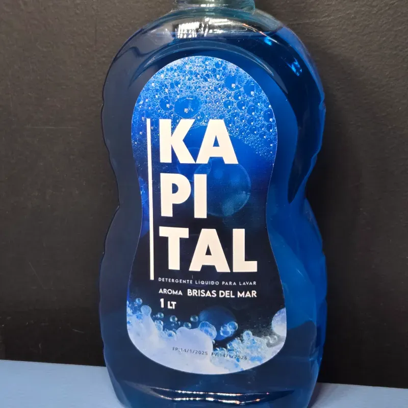 Detergente Kapital de lavar 1litro 