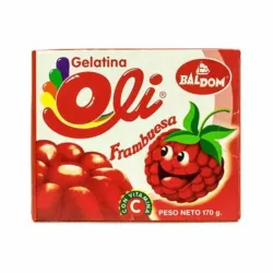 Gelatina Oli de Frambuesa 