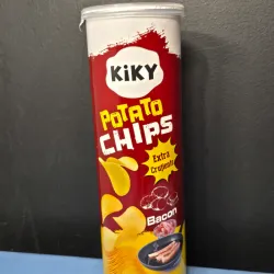 Potatos chips de bacon 120g