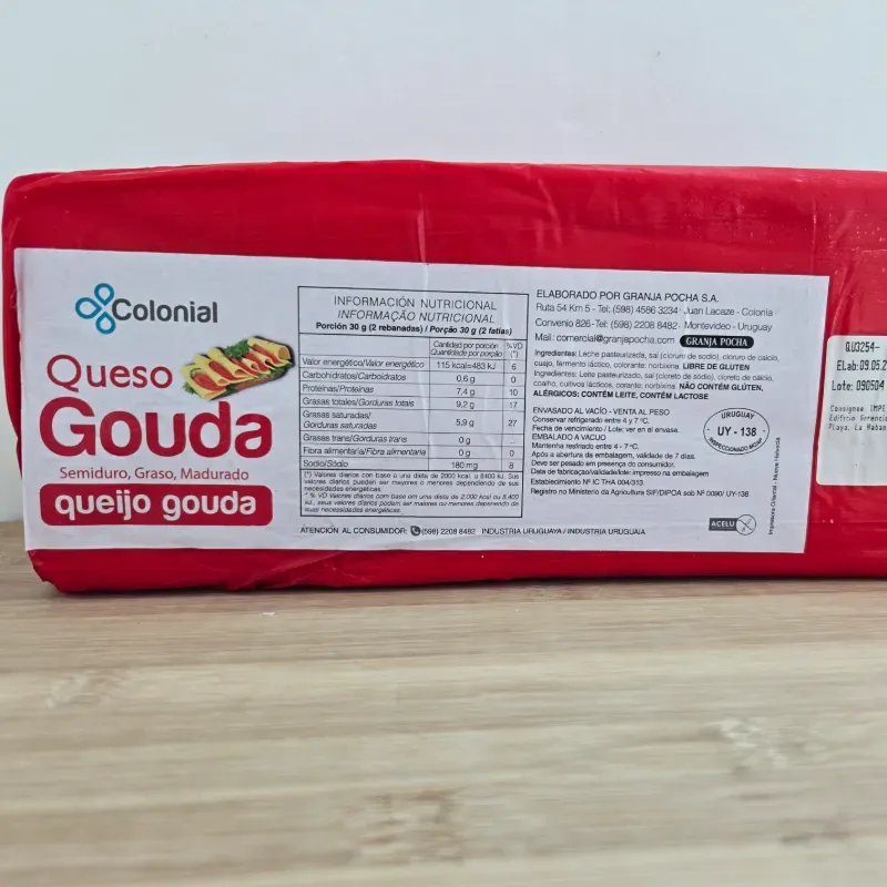 Queso Gouda Colonial 3.074kg