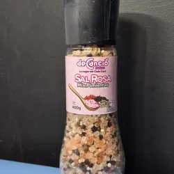 sal rosa himalaya con 3 pimientas 