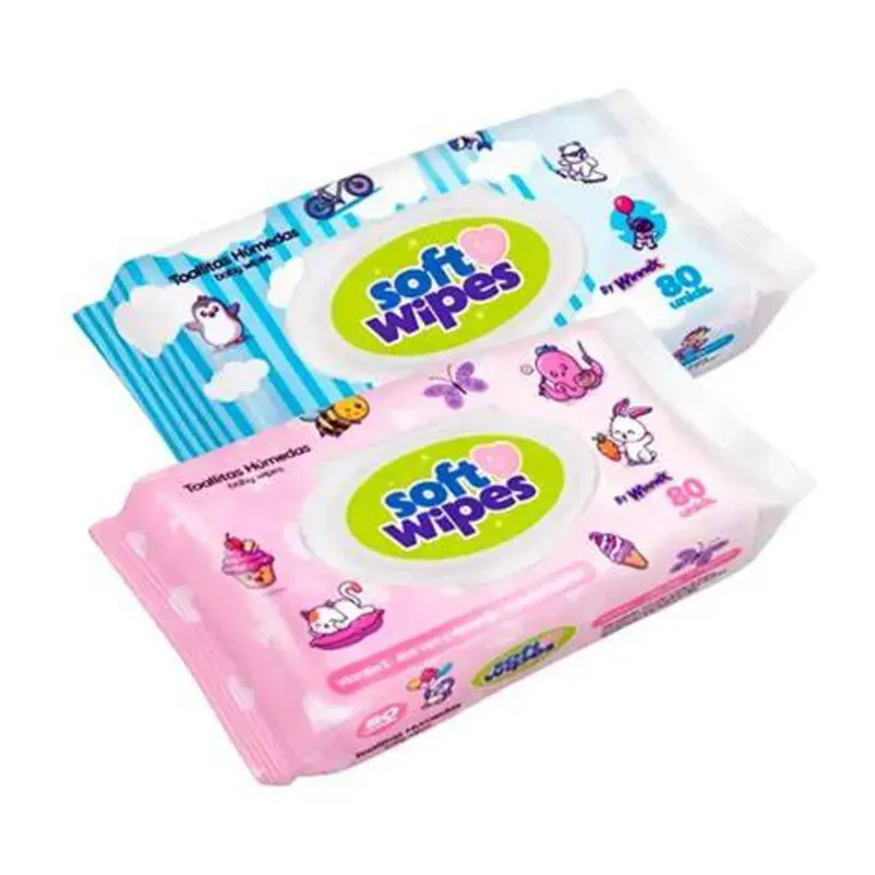 Toallitas Humedas Soft care 72u