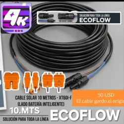 Cable solar 10 metro Ecolfow