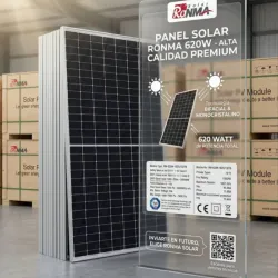 Panel solar de 620 w