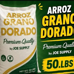 Arroz grano dorado 50lb